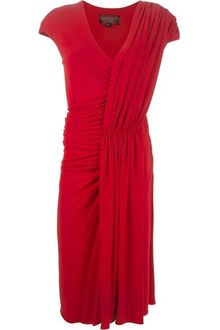 Giambattista Valli Draped Gathered Dress - Lyst