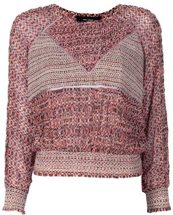 Isabel Marant Darwin Crotched Blouse - Lyst