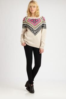Mara Hoffman Honeycomb Sweater Tunic - Lyst