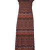Missoni Capped Sleeve Dress in Brown - Lyst