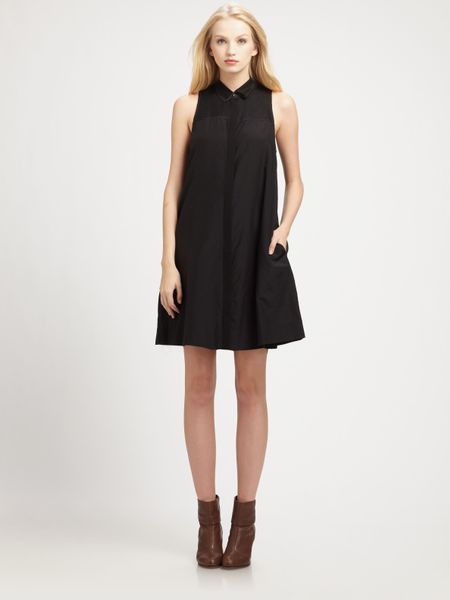 Rag & Bone London Dress in Black - Lyst