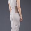Victoria Beckham Fitted Dress in White (ivory) - Lyst