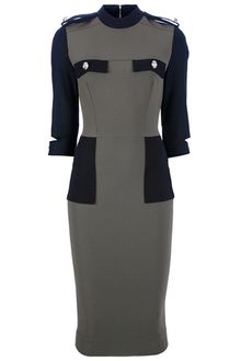 Victoria Beckham Fitted Dress - Lyst