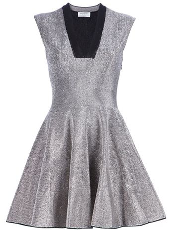 Yves Saint Laurent Flared Dress - Lyst