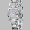 Gucci Gcollection Diamondsteel Link Bracelet Watch in Silver - Lyst