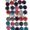 Miu Miu Crystal Bow Necklace in Silver - Lyst