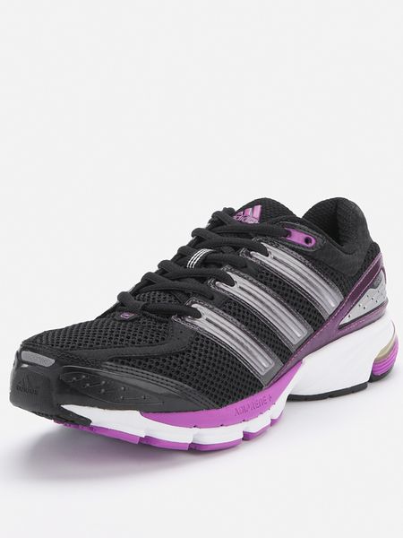 Adidas Response Cushion 21w Ladies Trainers in Purple (black/silver