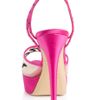 Charlotte Olympia Ss Paris Platform Sandal in Purple (fuchsia) - Lyst