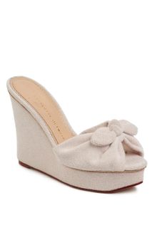 Charlotte Olympia  Vanilla Jayne Wedge - Lyst
