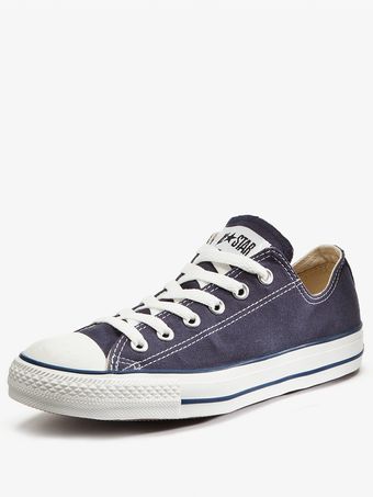 Converse Converse Unisex Chuck Taylor All Star Ox Plimsolls Navy - Lyst