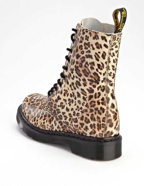 doc martens leopard print boots