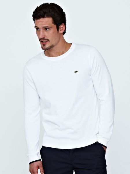 plain white jumper men