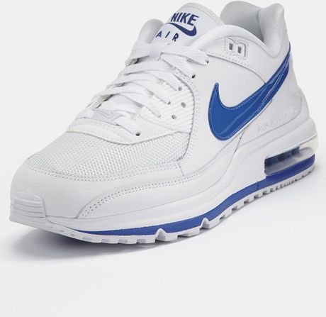 nike white with blue
