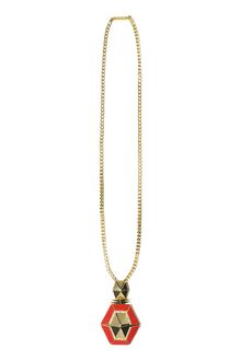 Vince Camuto Art Deco Pendant Necklace - Lyst