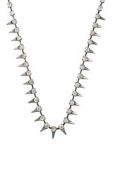 Asos Under Collar Spike Stone Necklace