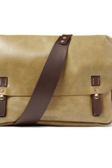Bill Amberg Hunter Leather Messenger Bag - Lyst