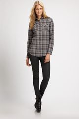 Burberry Brit Plaid Buttondown Shirt