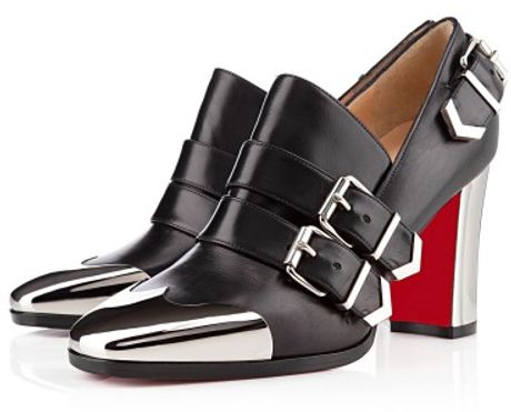 Christian Louboutin Anita in Black (bone) - Lyst