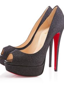 Christian Louboutin Lady Peep - Lyst