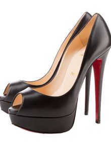 Christian Louboutin Lady Peep - Lyst