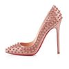 Christian Louboutin Pigalle Spikes in Pink - Lyst