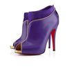 Christian Louboutin Col Zippe in Purple (violet) - Lyst