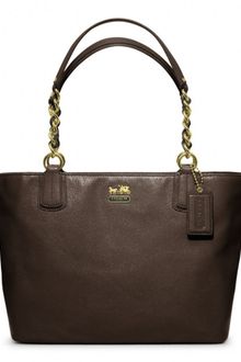 Coach Madison Leather Tote - Lyst