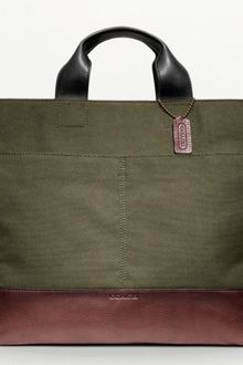 Coach Bleecker Legacy Canvas Utility Tote - Lyst