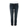 Current/elliott The Rolled Skinny Jeans in Washed Denim in Blue (black) - Lyst