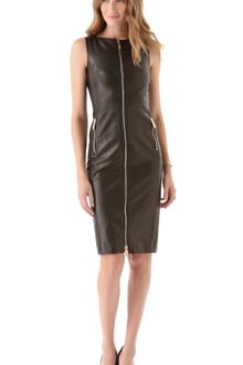 DSquared2 Miss Harper Leather Dress - Lyst