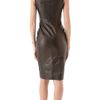 Dsquared2 Miss Harper Leather Dress in Black - Lyst