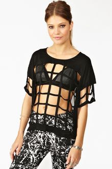 Nasty Gal Boxed in Tee - Lyst