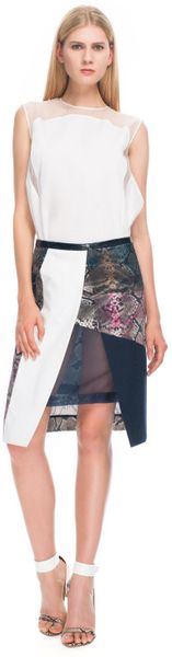 Preen  Christy Skirt in Multicolor (python multi print) - Lyst
