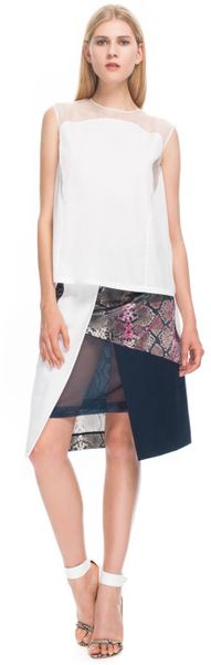Preen Alys Top in White - Lyst