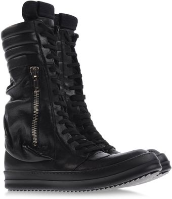 Rick Owens Ankle Boots - Lyst
