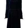 Valentino Velvet Dress in Purple - Lyst