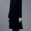 Valentino Velvet Dress in Purple - Lyst
