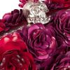 Alexander Mcqueen Enameled Flower Box Clutch in Red (silver) - Lyst