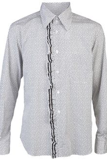 Comme Des Garçons Broad Print Shirt - Lyst