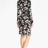 Diane Von Furstenberg New Jeanne 2 Dress in Black (grand piano jade) - Lyst