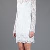 Dolce & Gabbana Lace Dress in White - Lyst