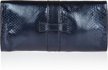 gucci python clutch