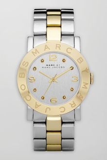 Marc By Marc Jacobs Amy Two-Tone Watch - Lyst