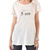 Wildfox Up All Night Tee in White - Lyst