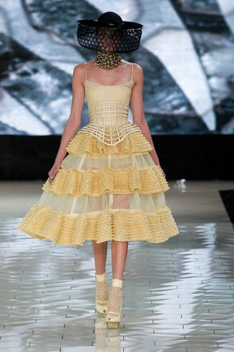 Alexander McQueen Spring 2013 Runway Look 14 - Lyst