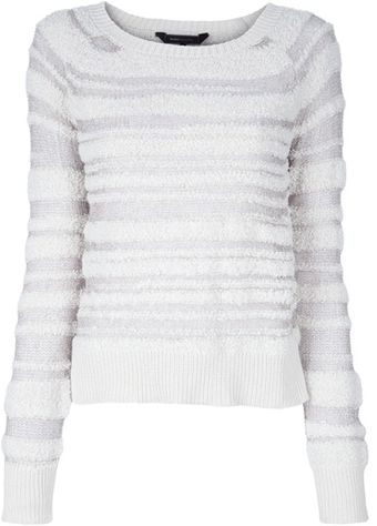 BCBGMAXAZRIA Striped Sweater - Lyst