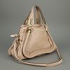 Chloé Structured Tote in Beige (nude) - Lyst