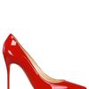 Christian Louboutin 100mm Decollete 554 Patent Pointy Pumps in Red - Lyst