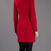 Diane Von Furstenberg Giada Crepe Shift Dress in Red - Lyst