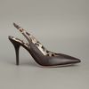 Dolce & Gabbana Sling Back Pump in Brown - Lyst